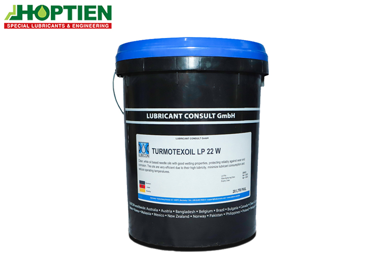 Dầu bôi trơn Lubcon Turmotexoil LP 22 W